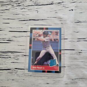 New 1988 Jody Reed SS Rated Rookie BaseBall Card -Vintage